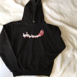 Boy or Girl  pullover hoodie-Santa-Christmas